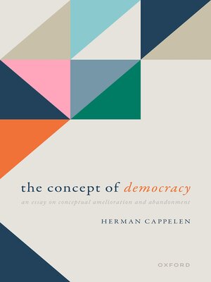 cover image of The Concept of Democracy
